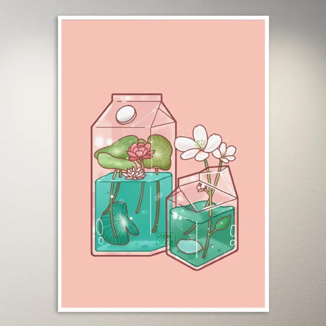 Kawaii Aesthetics Wall Poster