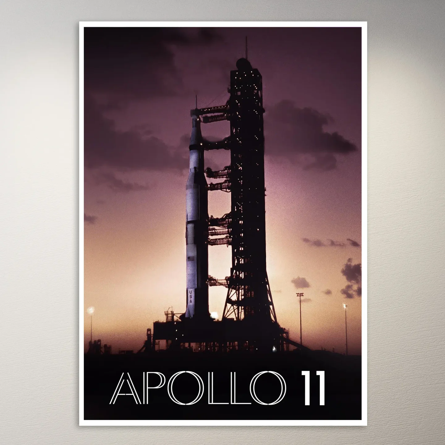 Apollo 11 Launch Poster