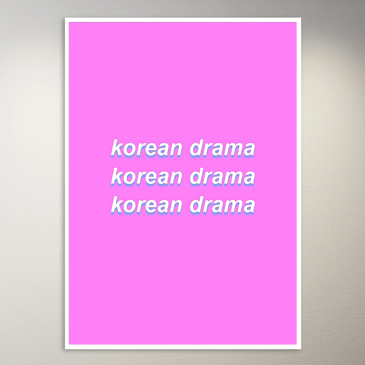Korean Drama Poster