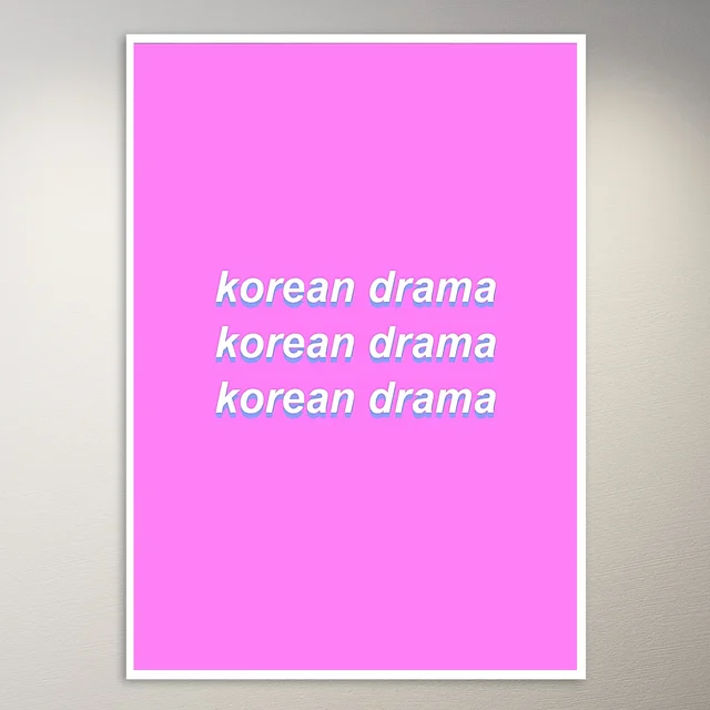 Korean Drama Poster