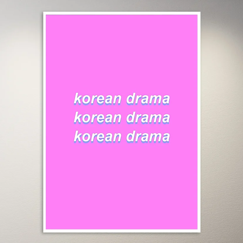 Korean Drama Poster