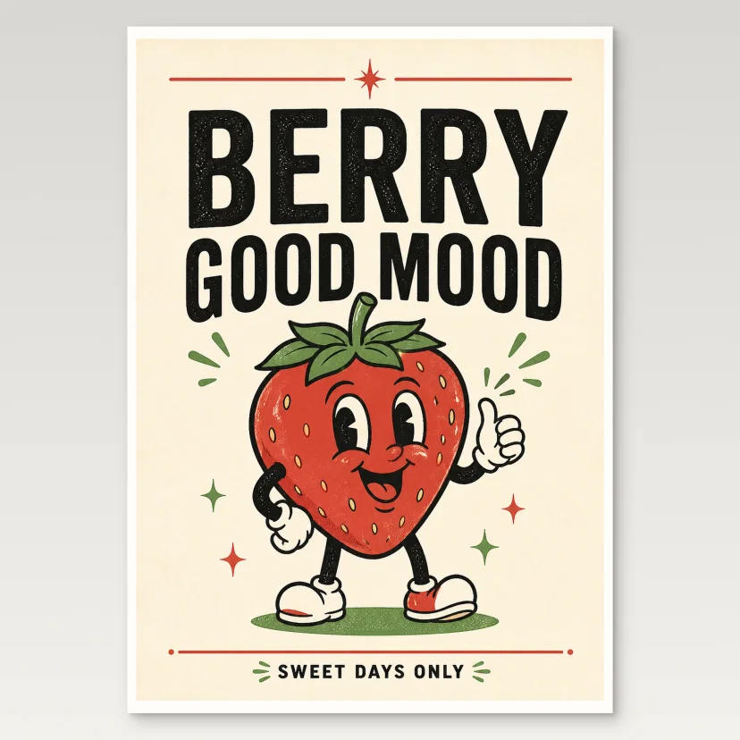 Strawberry Poster