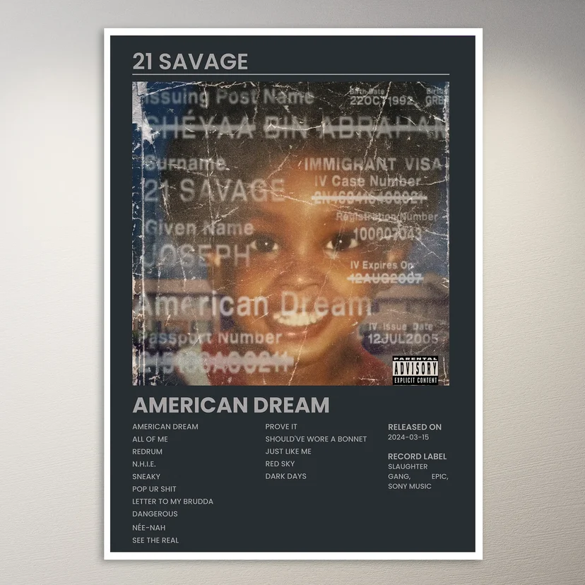 21 Savage Poster