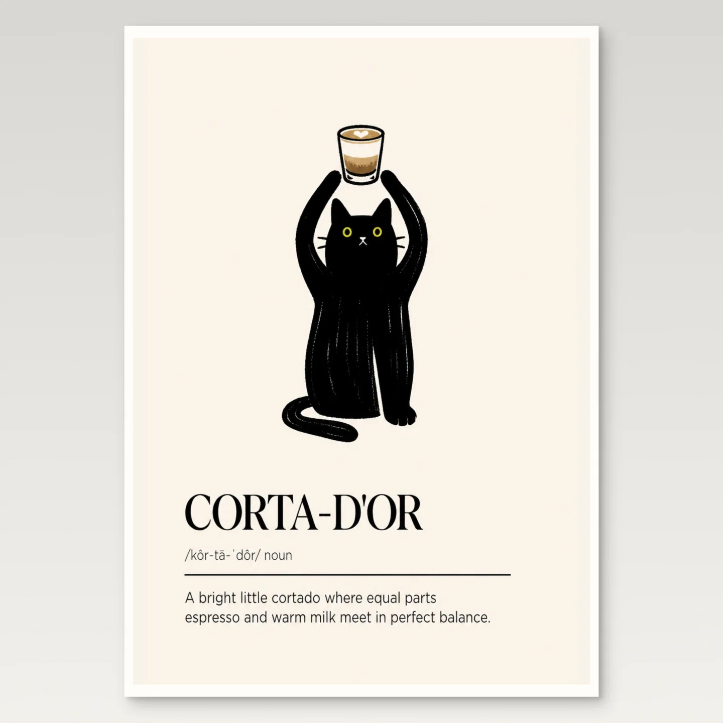 Corta-d'Or Poster mockup