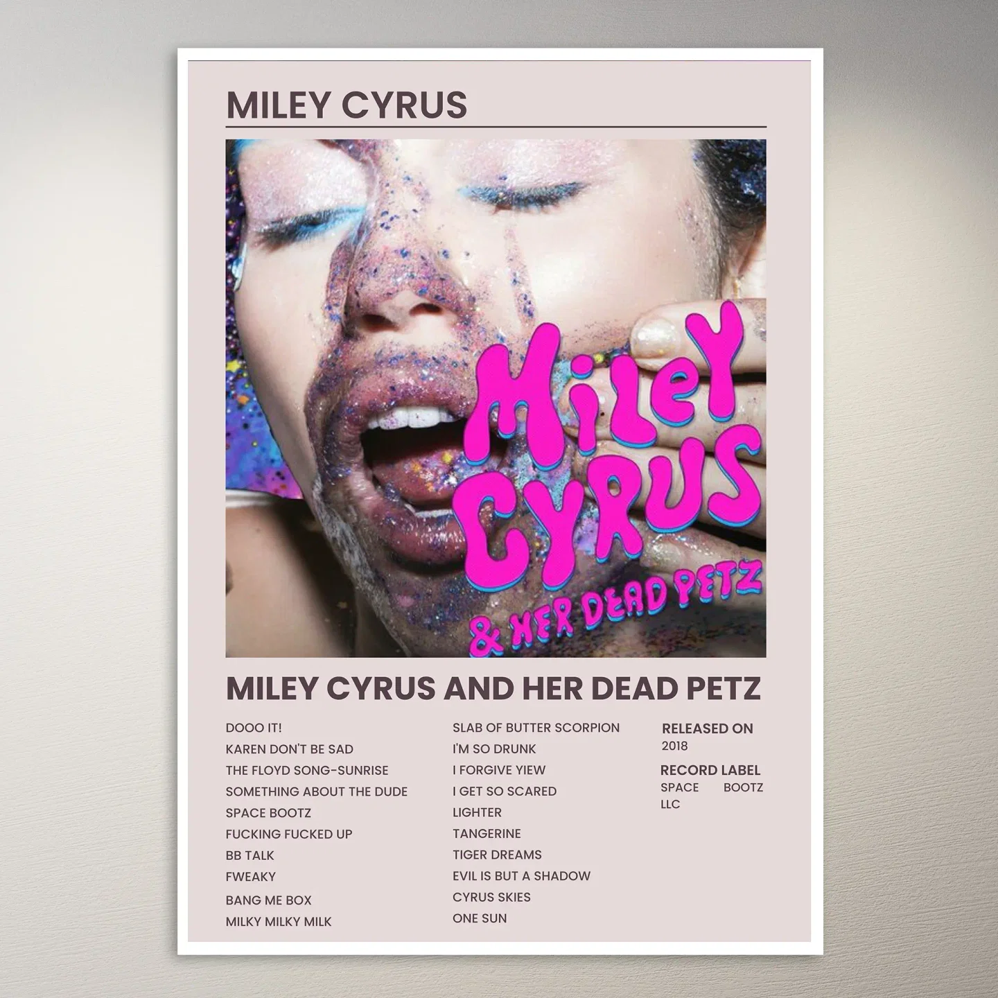 Miley Cyrus Poster