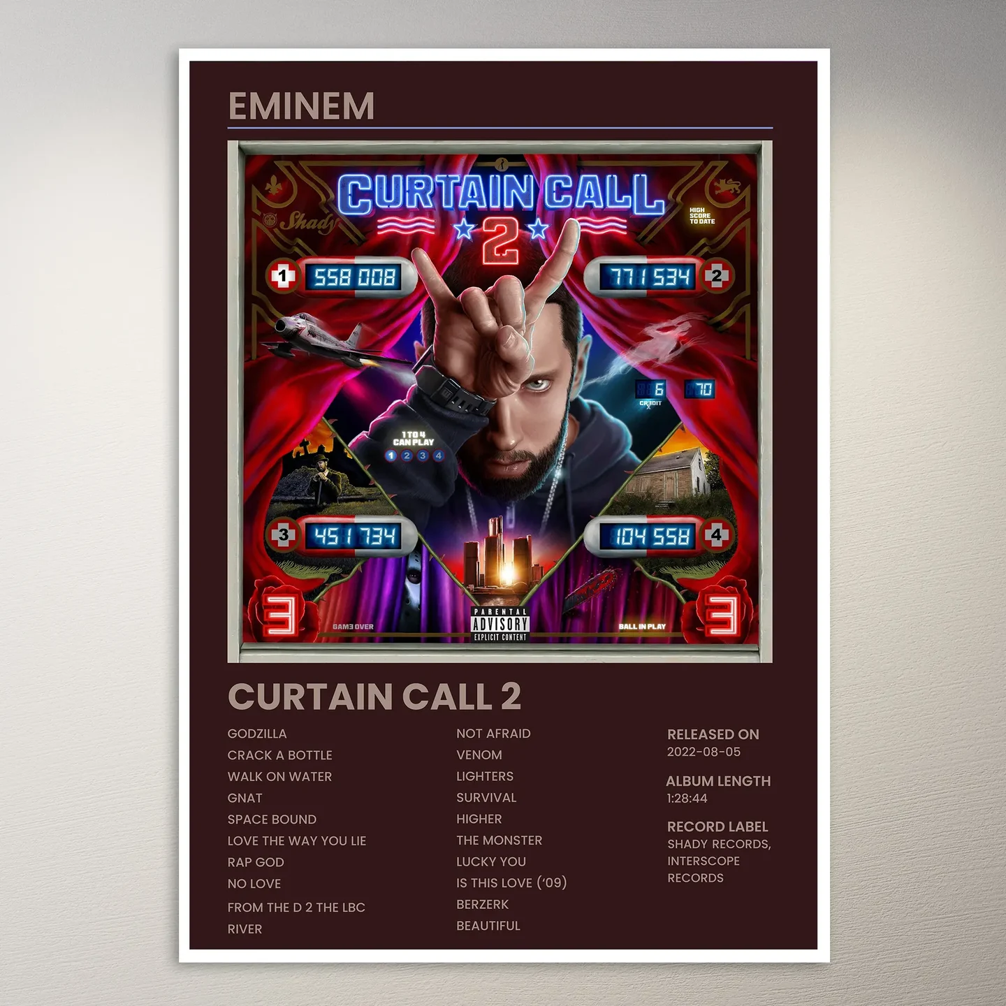 Eminem Poster