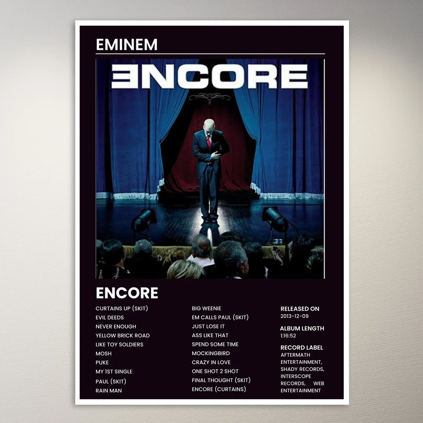 Eminem Poster