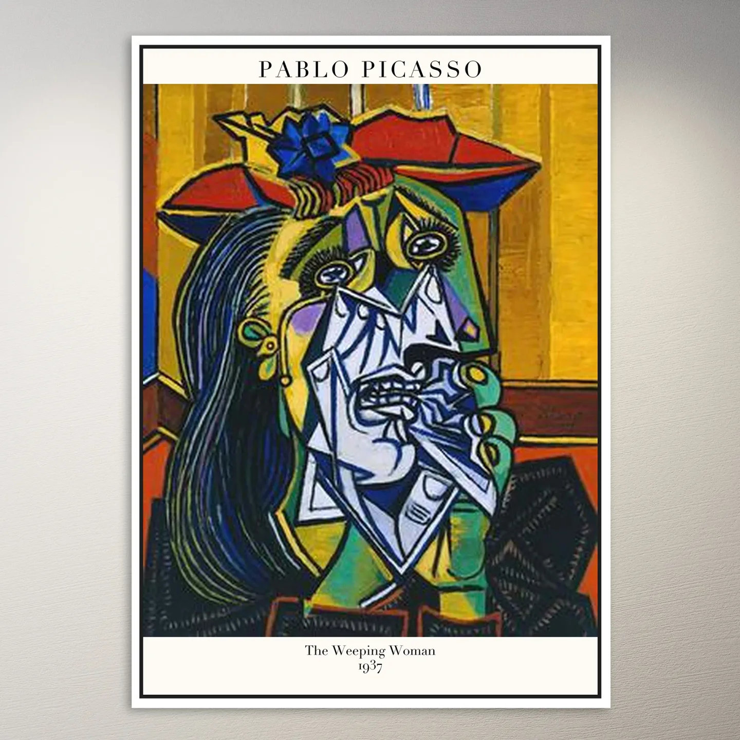 Pablo Picasso The Weeping Woman Poster
