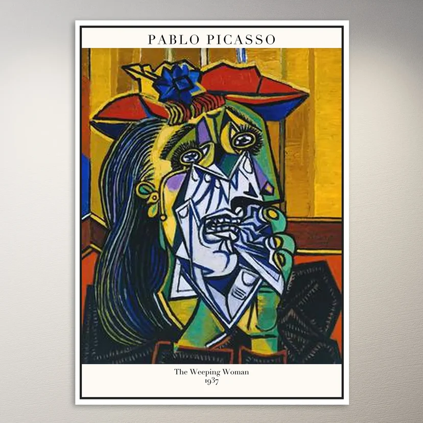 Pablo Picasso The Weeping Woman Poster