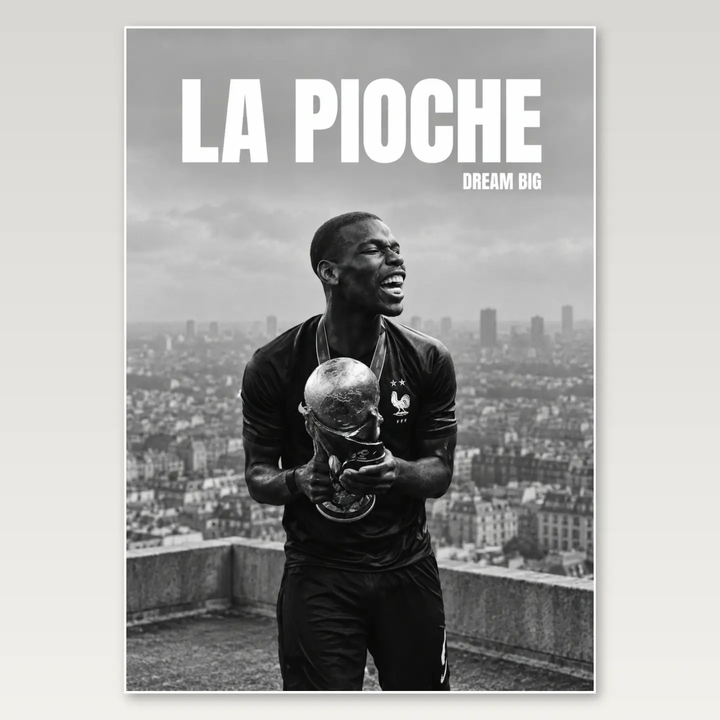 La Pioche A4 Poster mockup