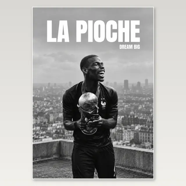 La Pioche A4 Poster