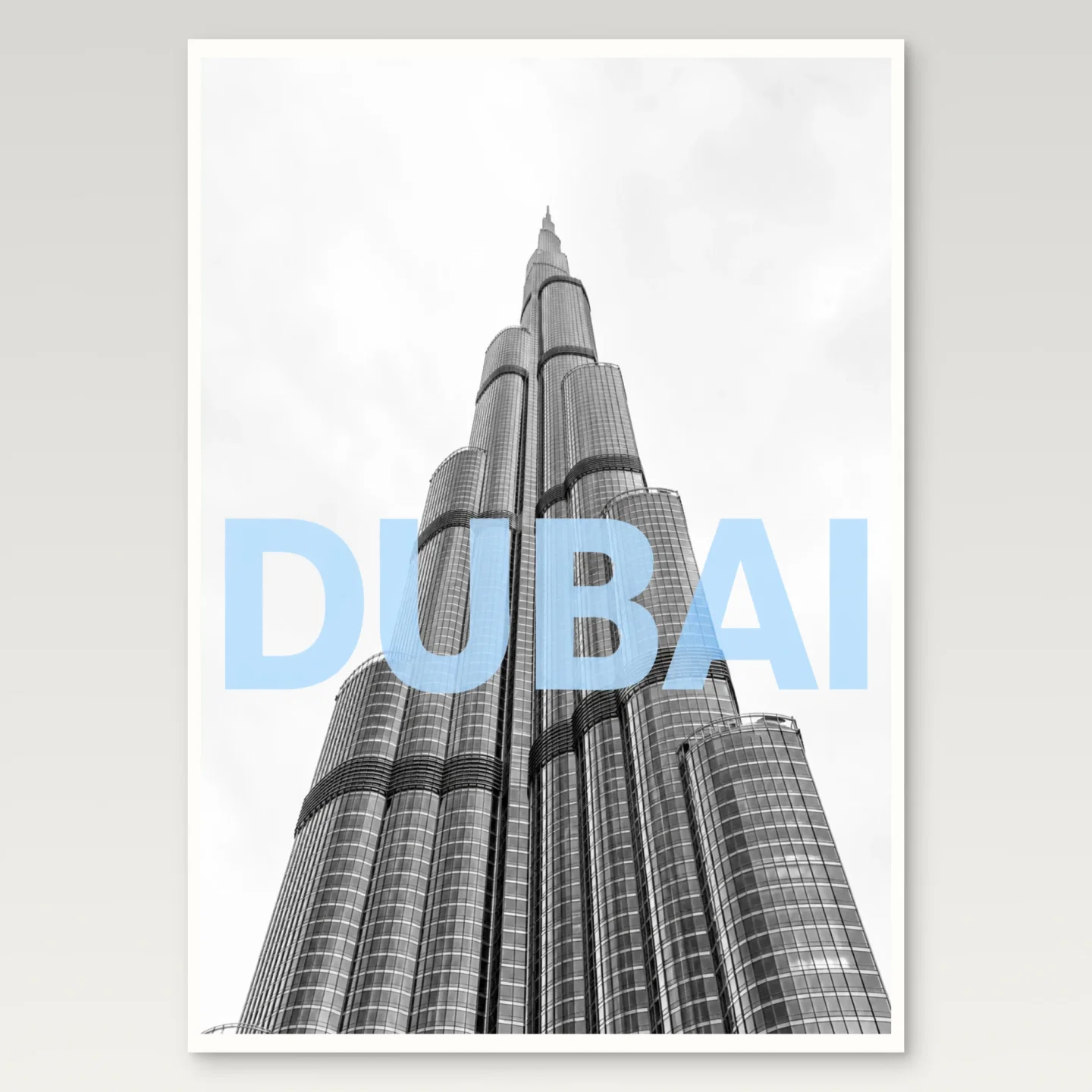 Dubai Poster mockup