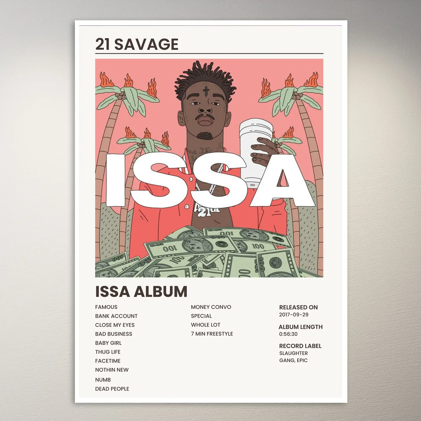 21 Savage Poster