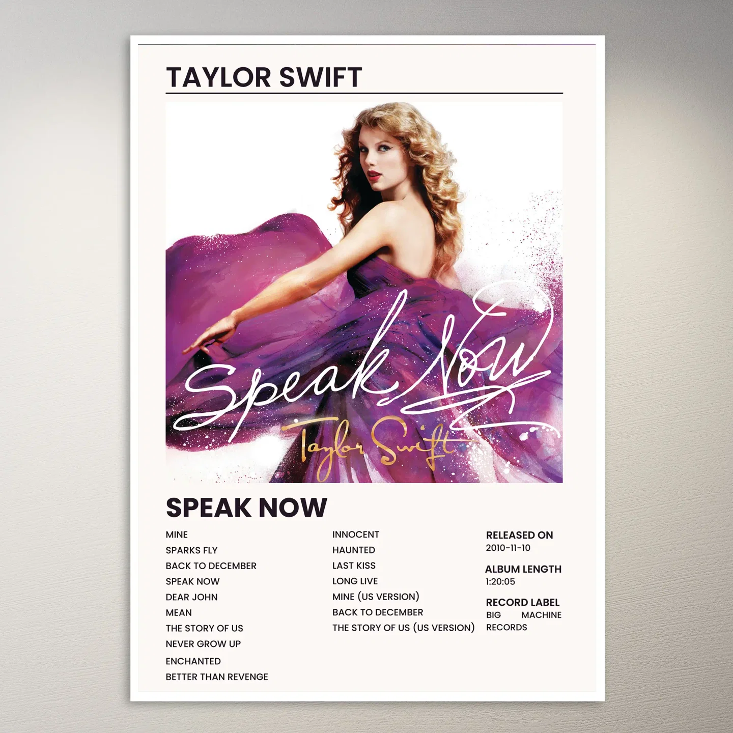 Taylor Swift Poster
