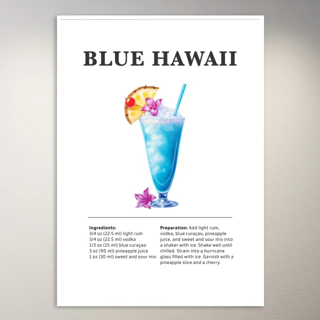 Blue Hawaii Poster