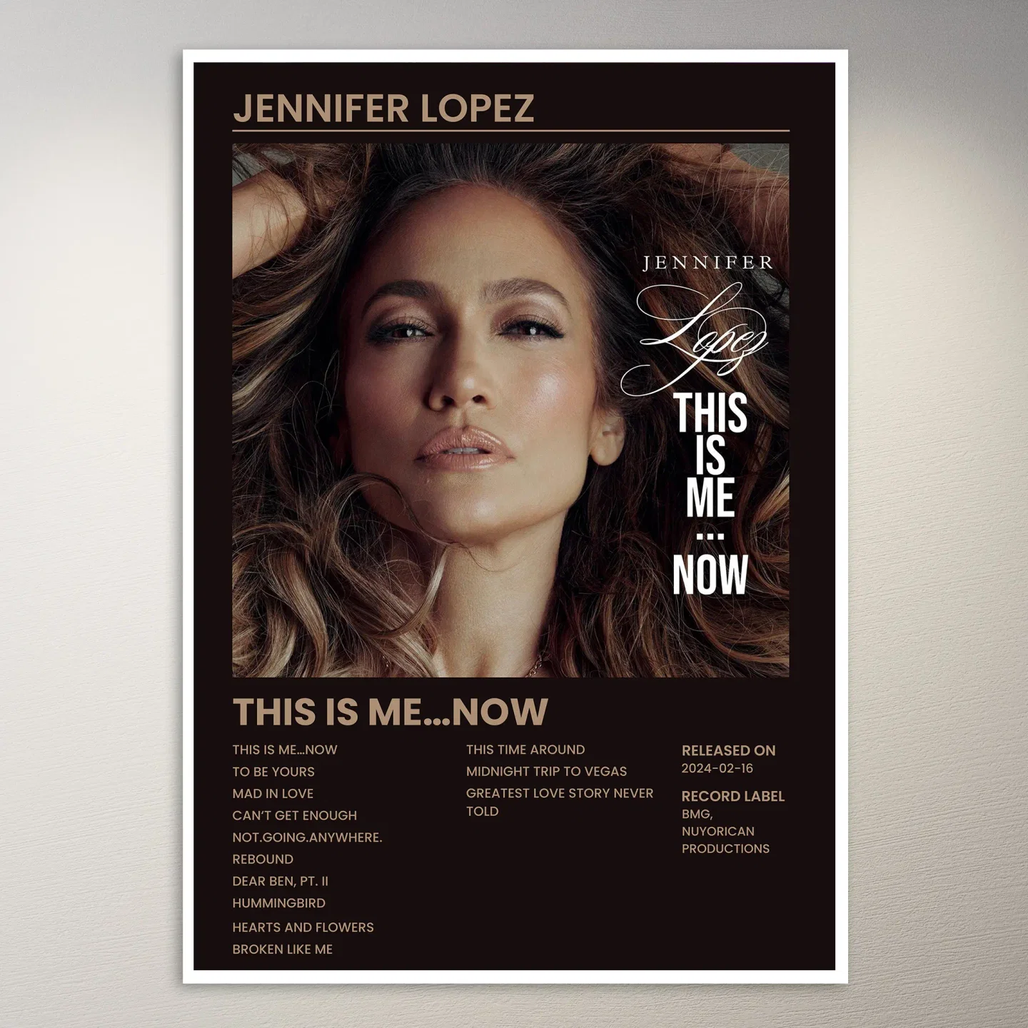 Jennifer Lopez Poster