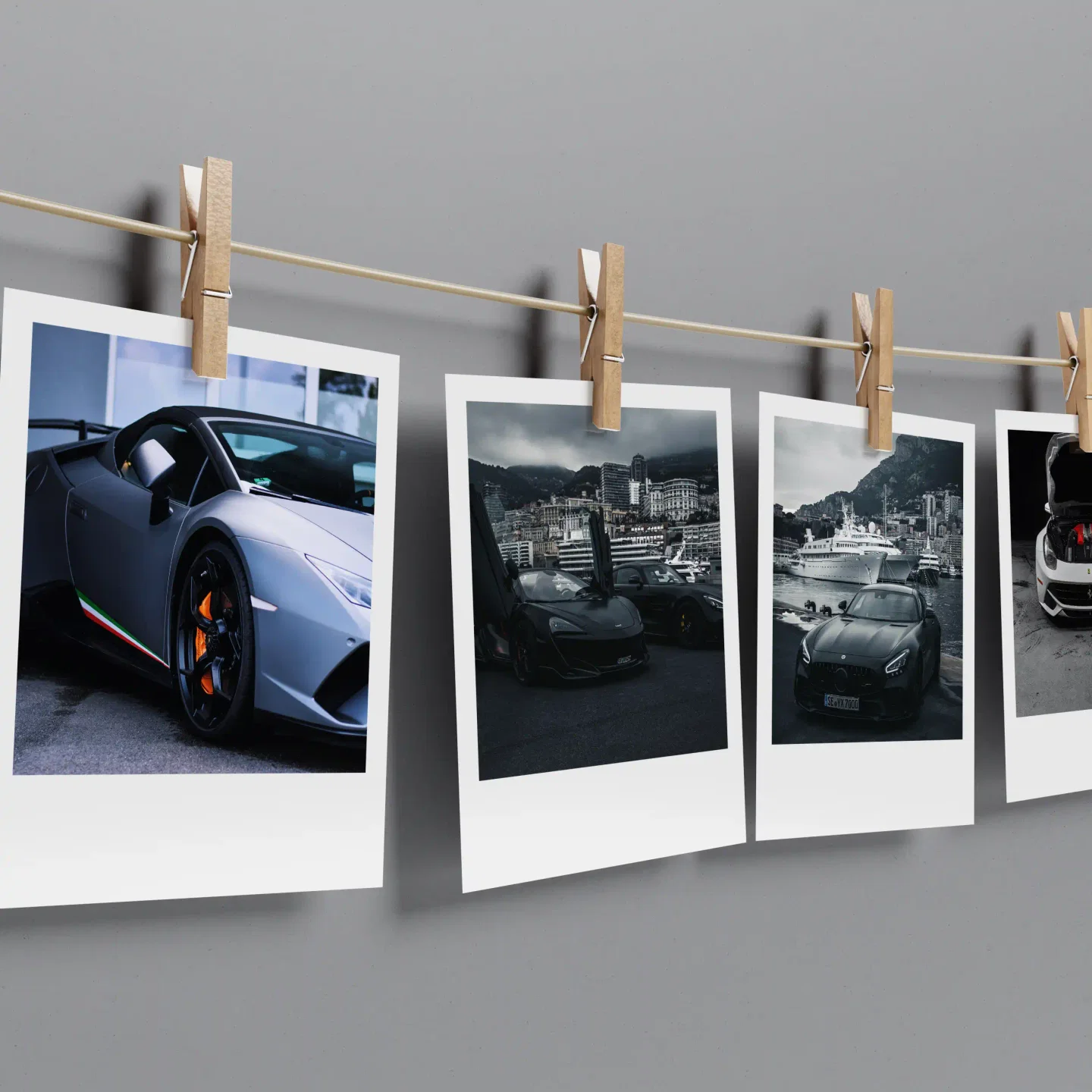 Supercars Prints Set of 13