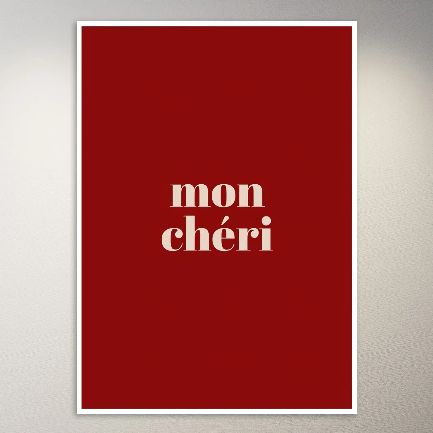 Mon Cheri, My Darling Poster