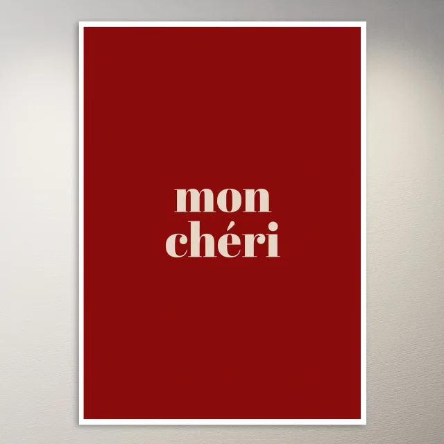 Mon Cheri, My Darling Poster