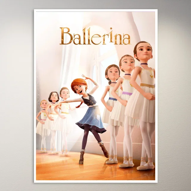 Young Ballerina Aspirant Poster
