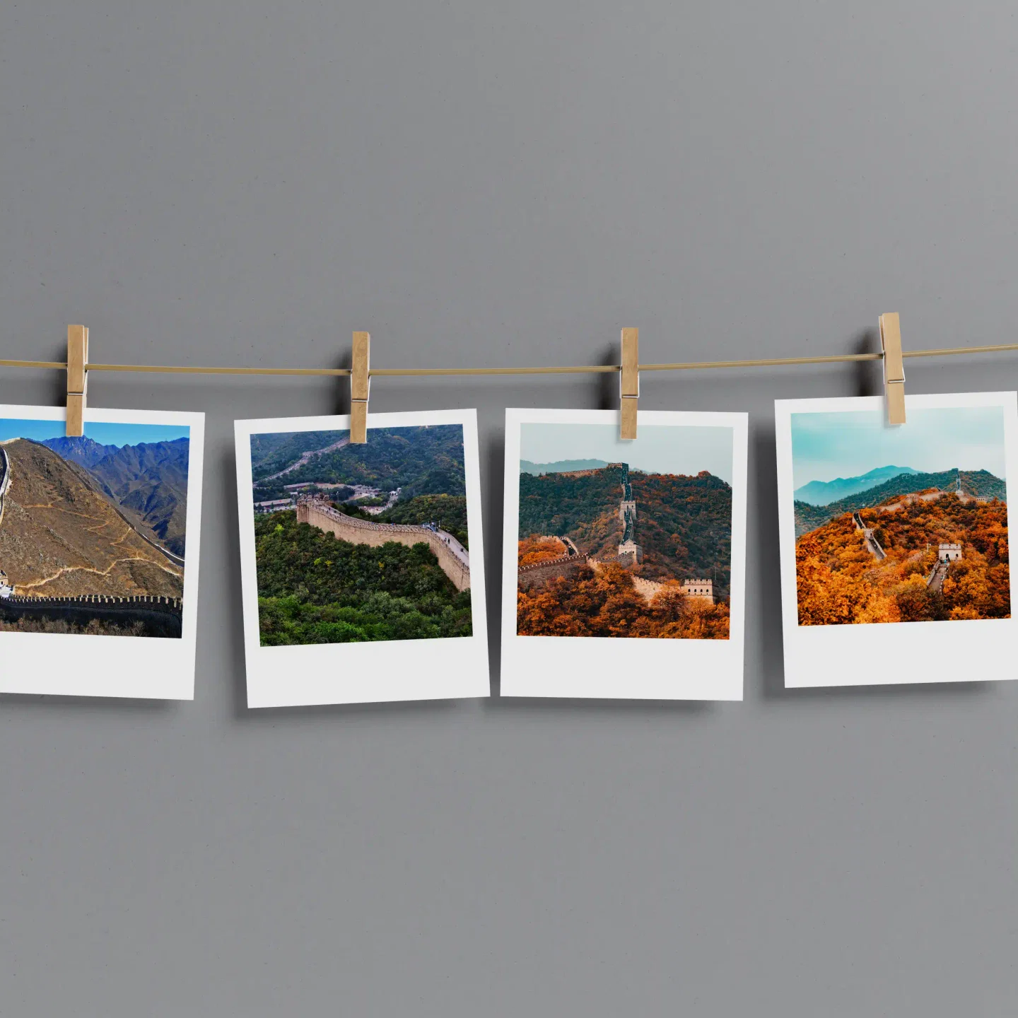 Great Wall of China Prints Set of 9