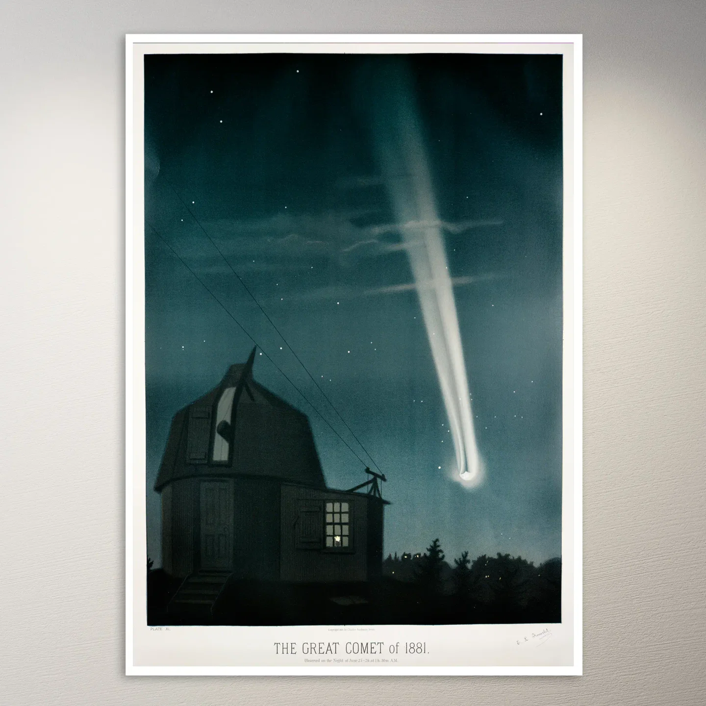 The Great Comet of 1881 Poster
