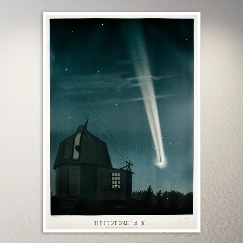 The Great Comet of 1881 Poster
