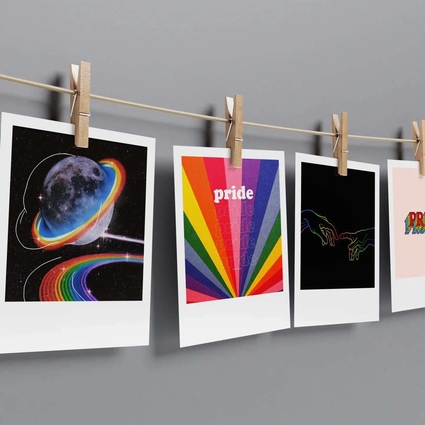 Pride Aesthetic Prints Set of 10