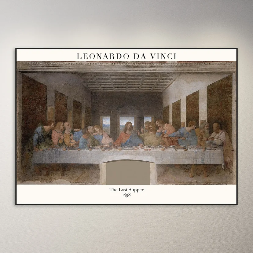 Leonardo da Vinci The Last Supper Poster