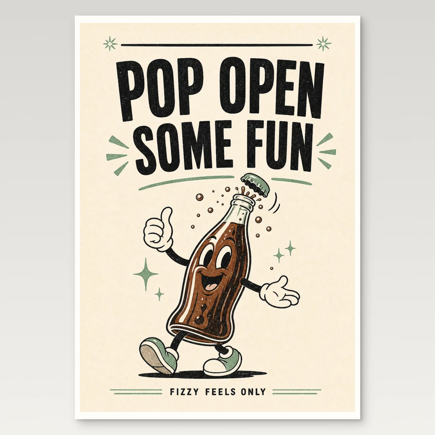 Soda Poster mockup