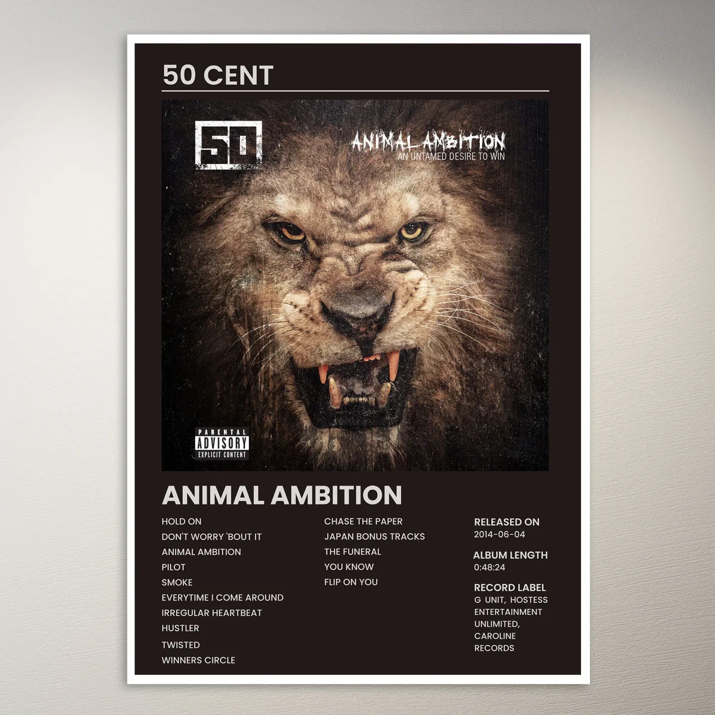 50 Cent Poster