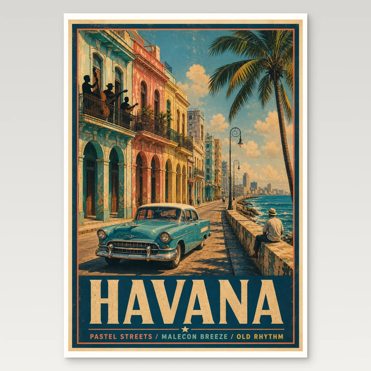 Havana Poster mockup