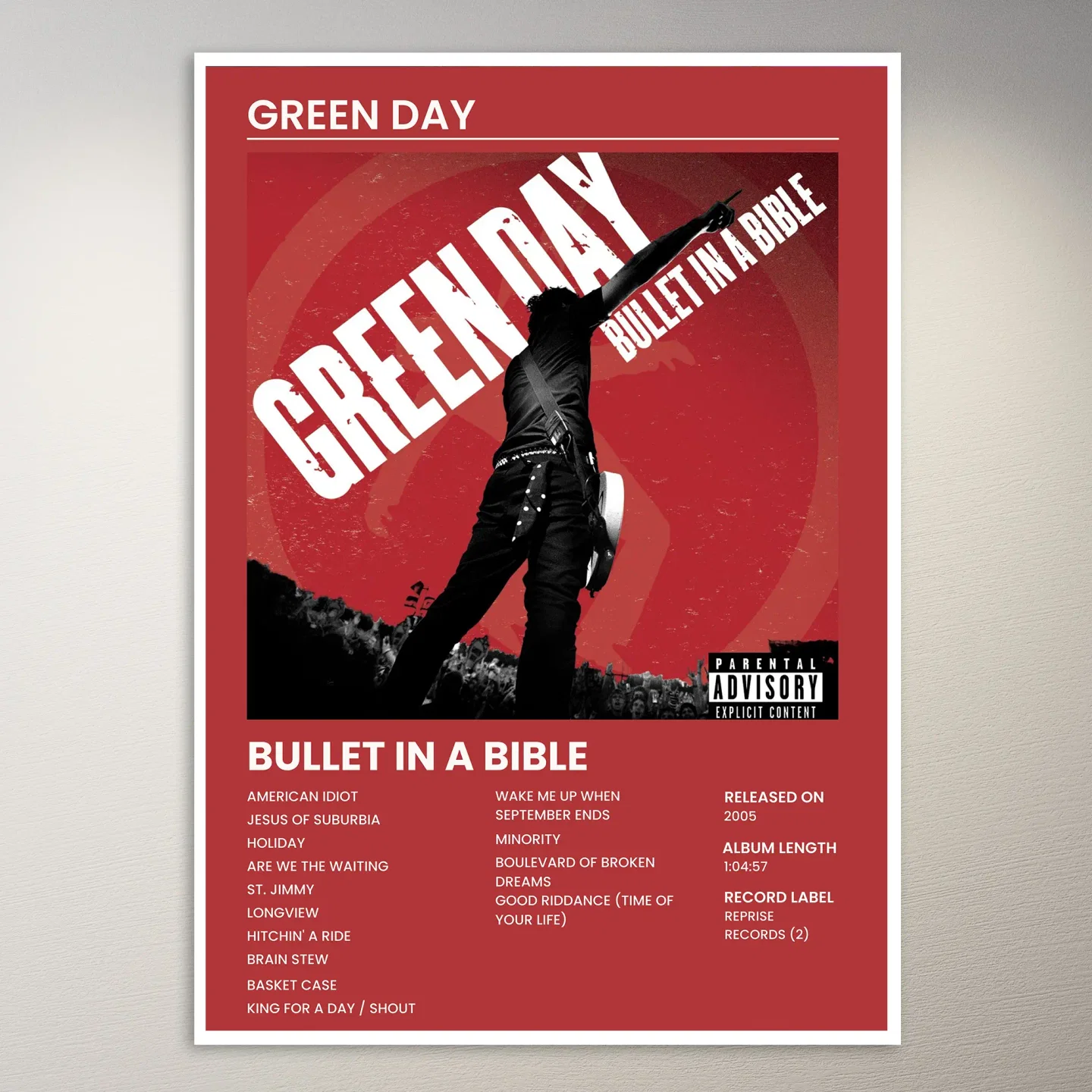Green Day Poster