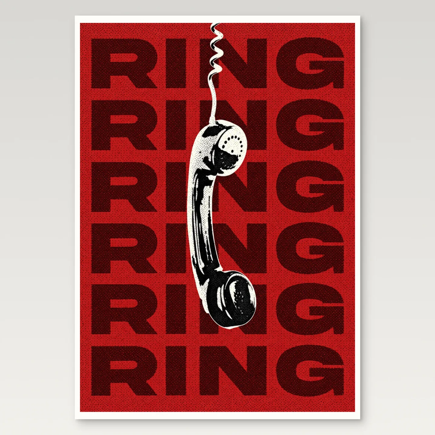 Ring Ring Poster mockup
