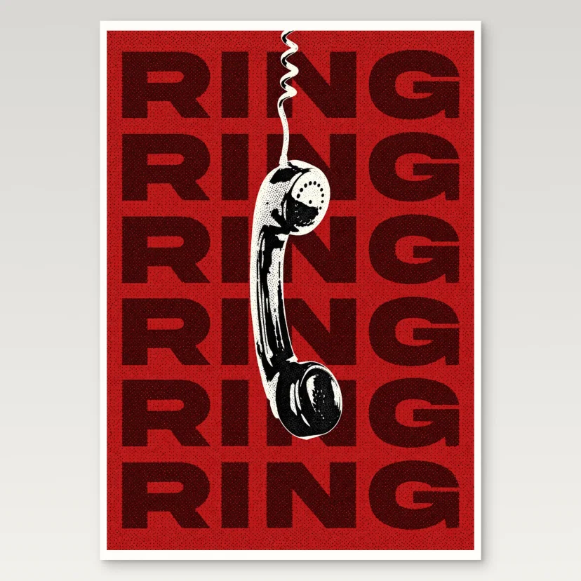 Ring Ring Poster