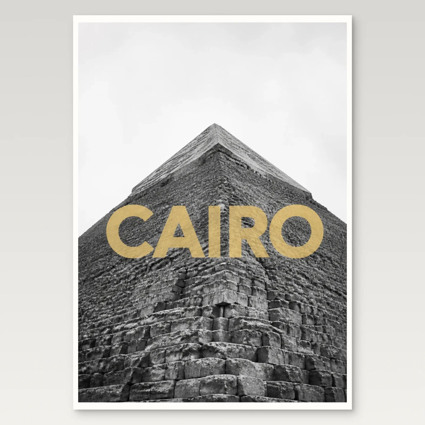 Cairo Poster mockup