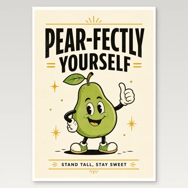 Pear Poster
