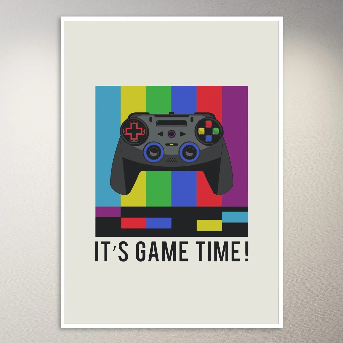 It's Game Time | Gaming Poster