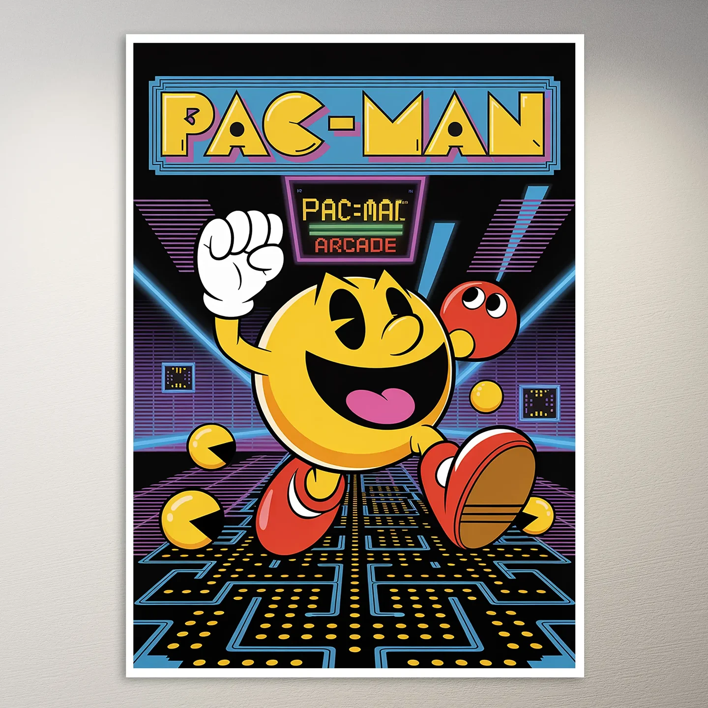 Pac-Man Poster