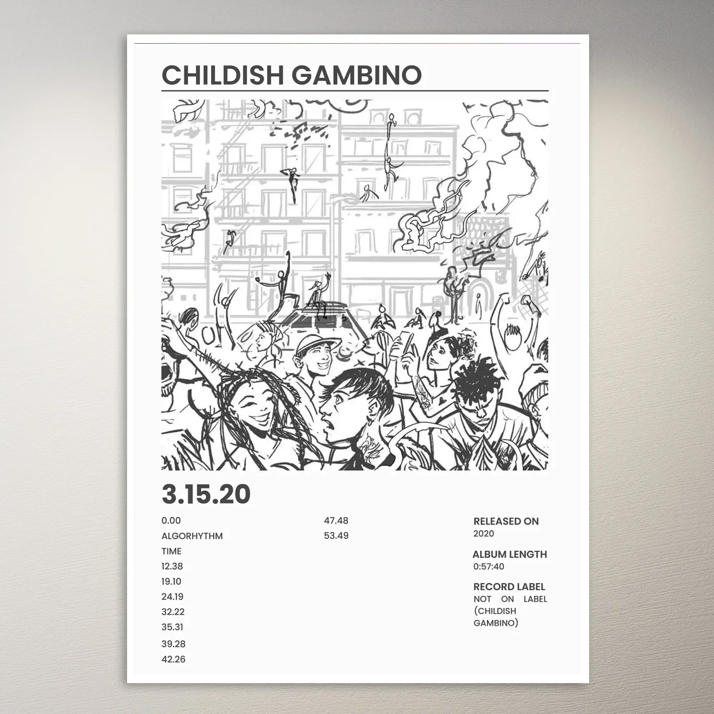 Childish Gambino Poster