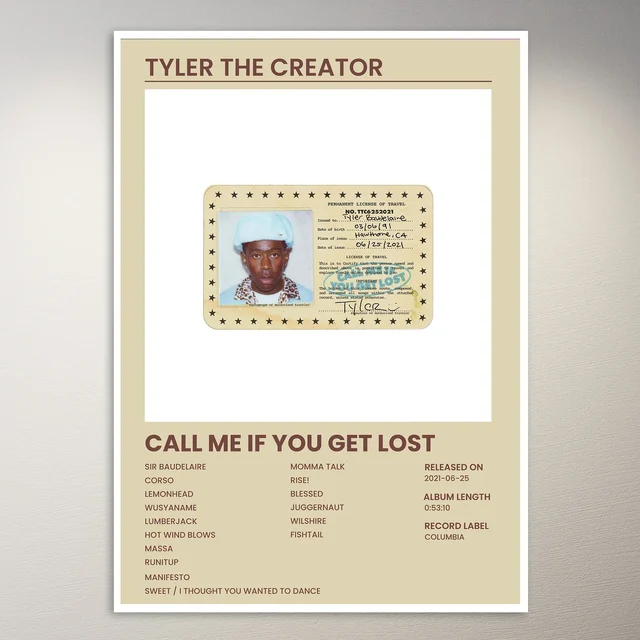Tyler the Creator Poster