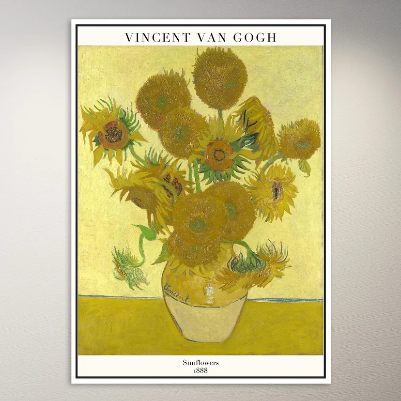 Vincent van Gogh Sunflowers Poster