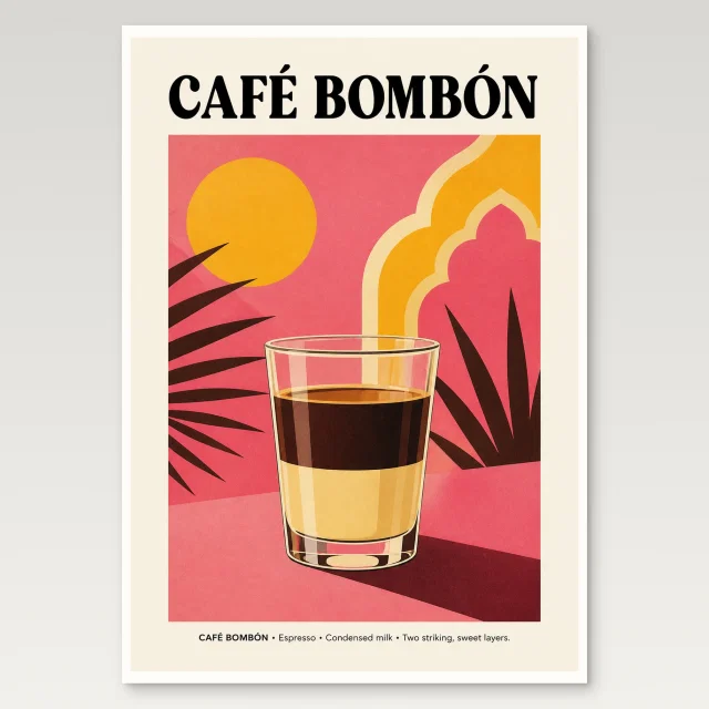 Cafe Bombon Poster