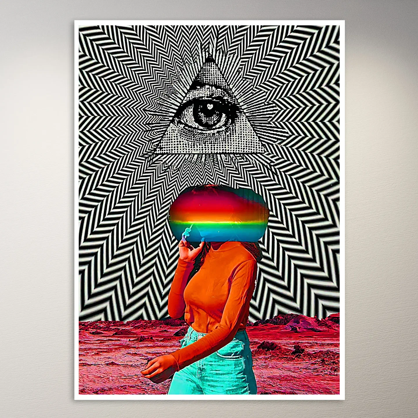 Trippy Art Poster