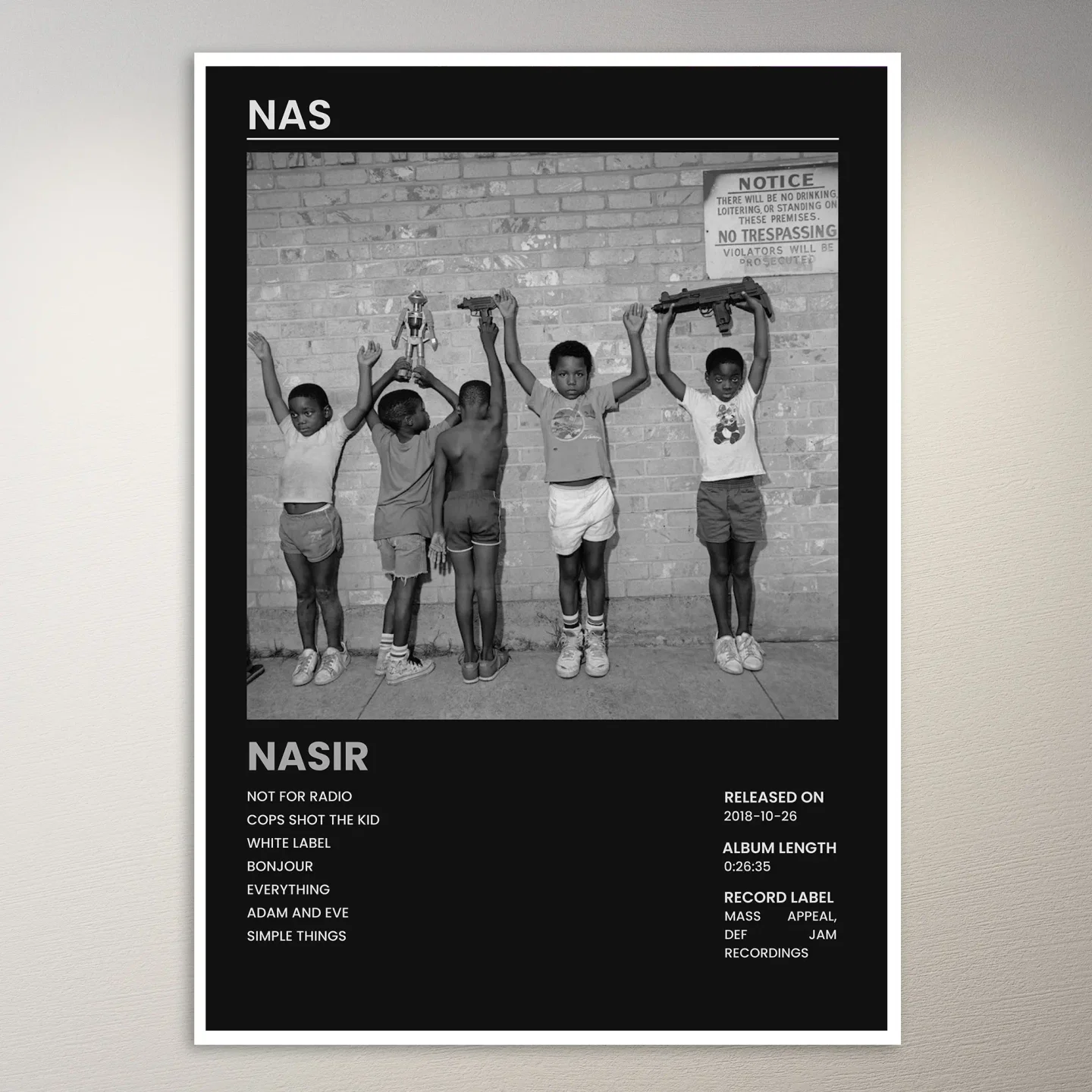 Nas Poster
