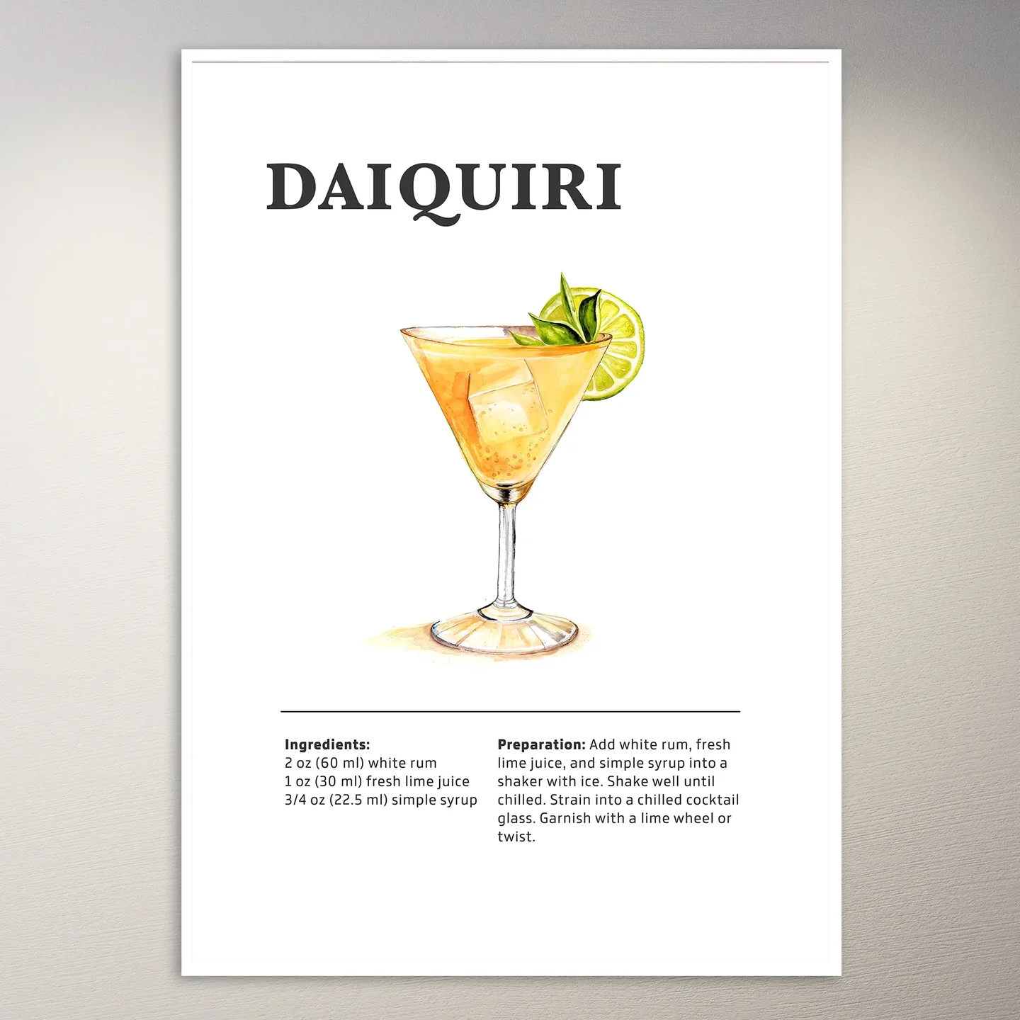 Daiquiri Poster