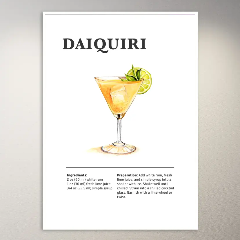 Daiquiri Poster