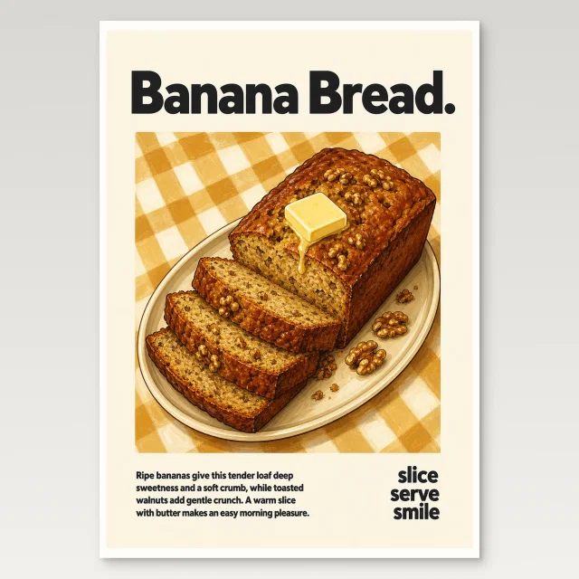 Banana Bread Poster