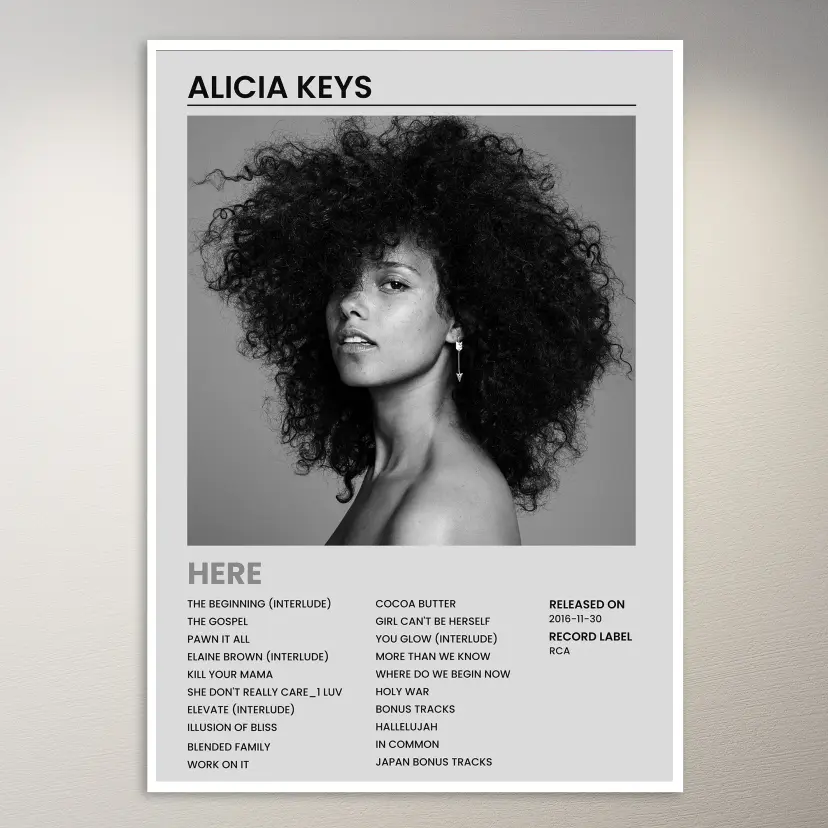 Alicia Keys Poster