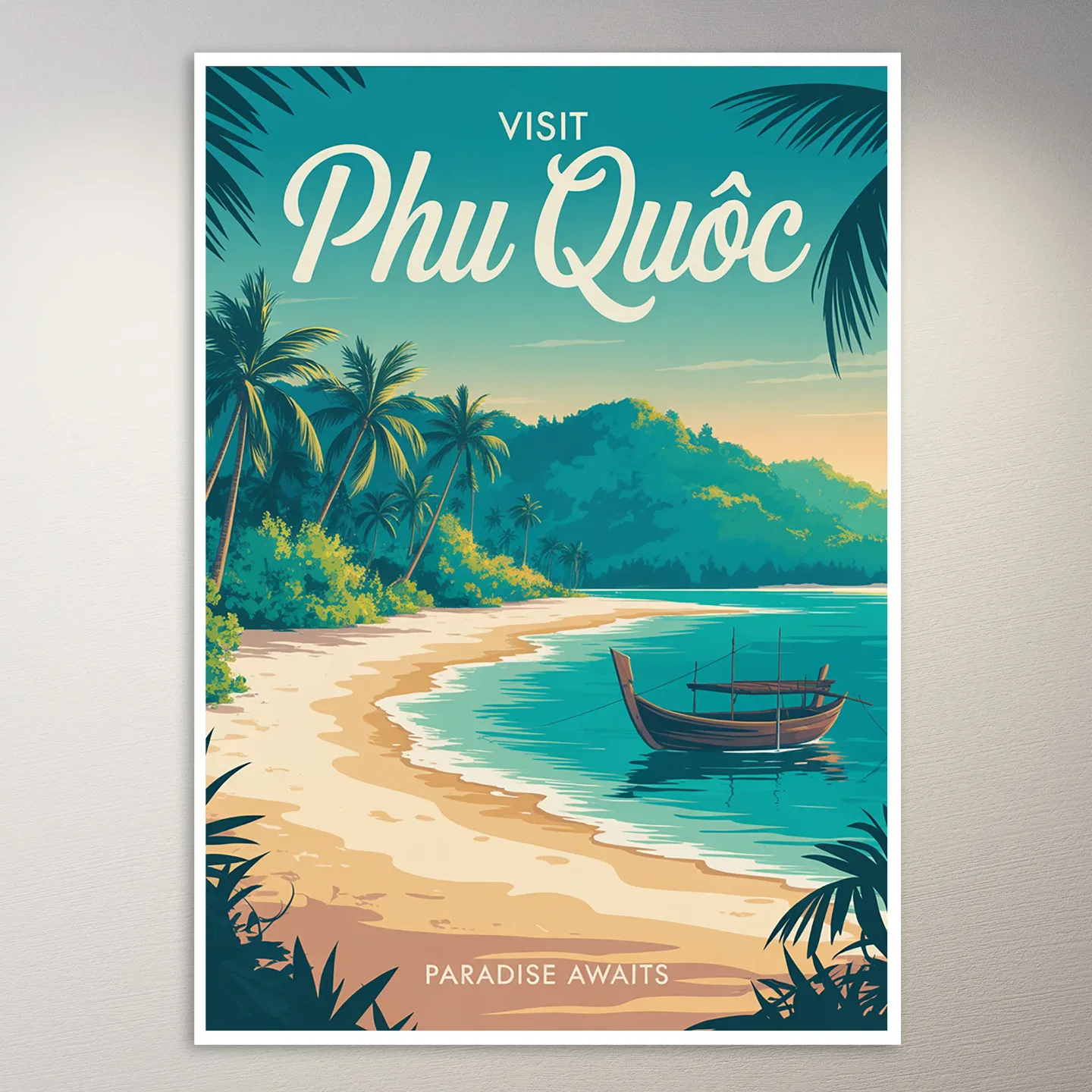 Phu Quoc Travel Poster